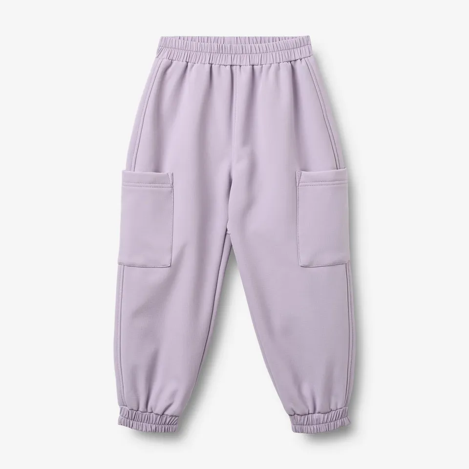 wheat-outerwear-softshellhose-minno-warm-cosmic-lilac image 1