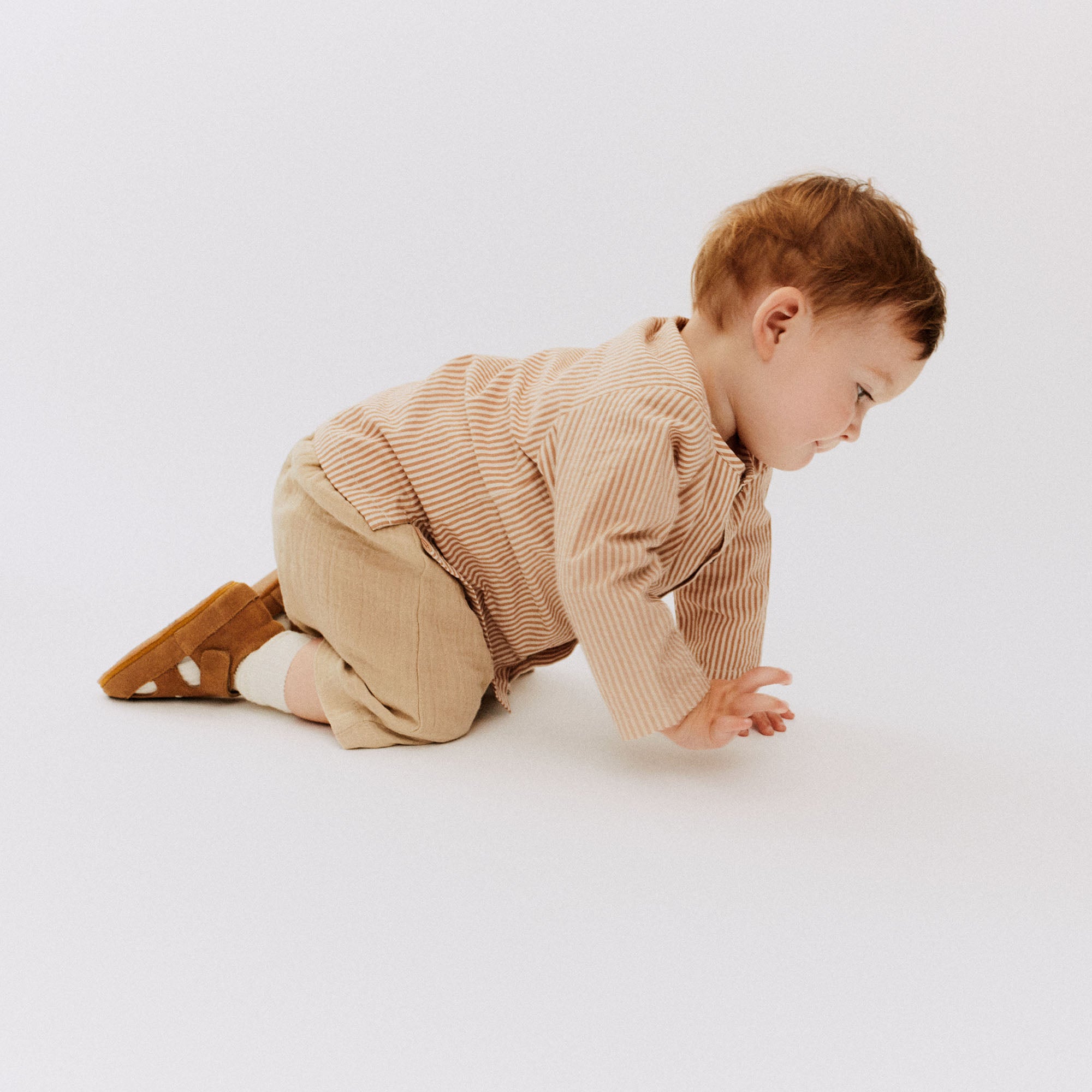 wheat-shelby-hemd-caramel-stripe-bio-baumwolle-baby image 5