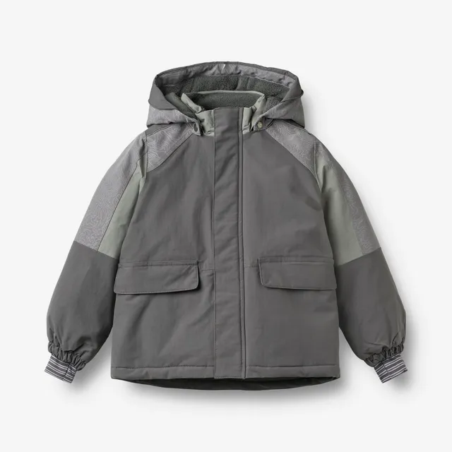 wheat-lausto-jacke-dark-charcoal-wasserdicht-22-000-mm-kinder image 1