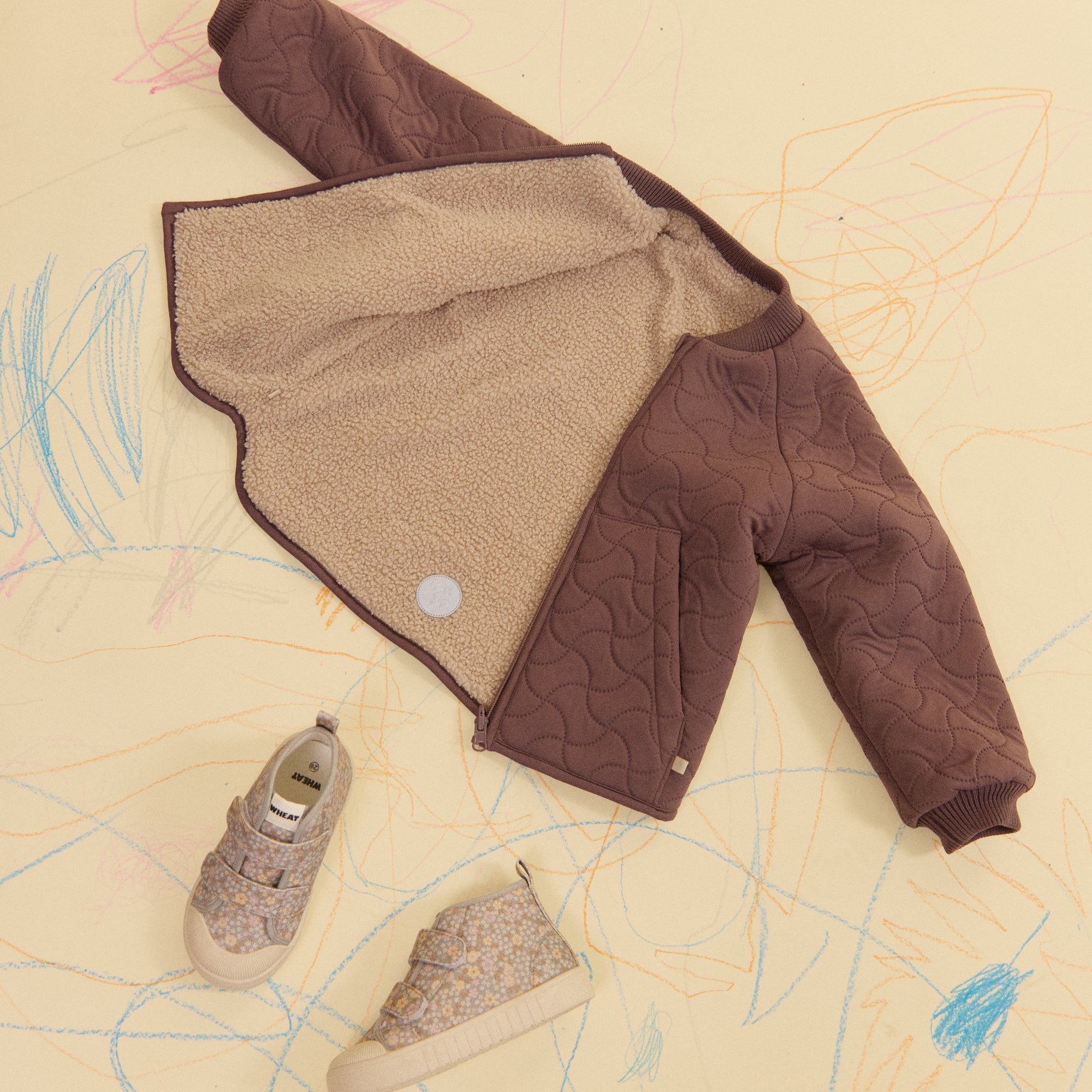 wheat-lake-thermo-jacke-wendbar-plum-recycled image 2