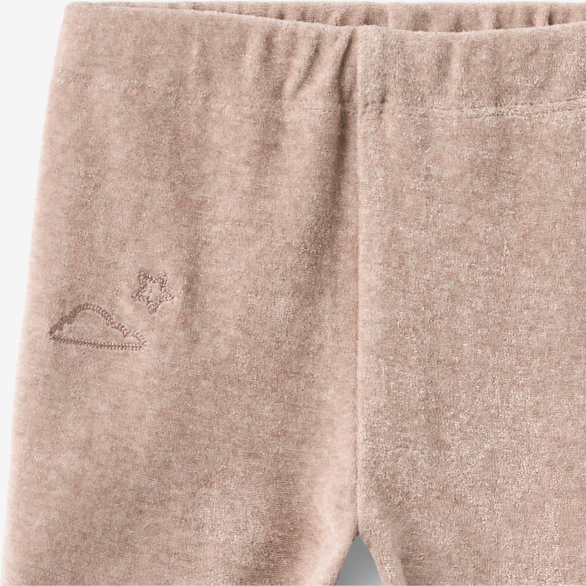 wheat-soft-pants-shiloh-sky-melange-rose-baby-hose-samt image 3