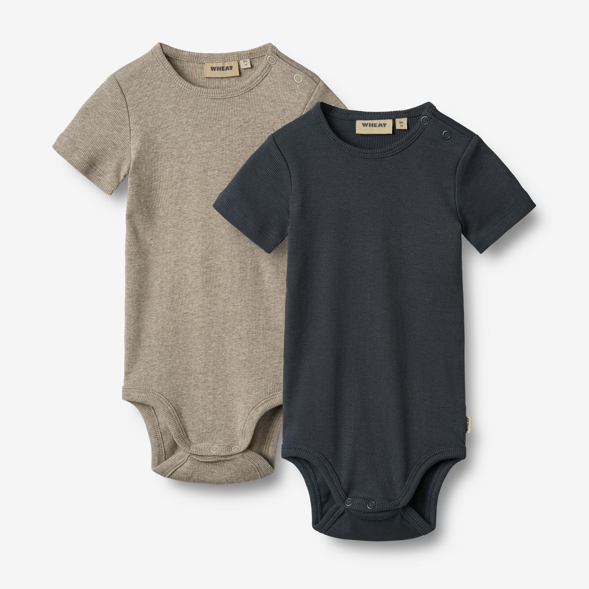 wheat-clothing-2-rib-body-s-s-timo-navy-babybody-bio-baumwolle image 1
