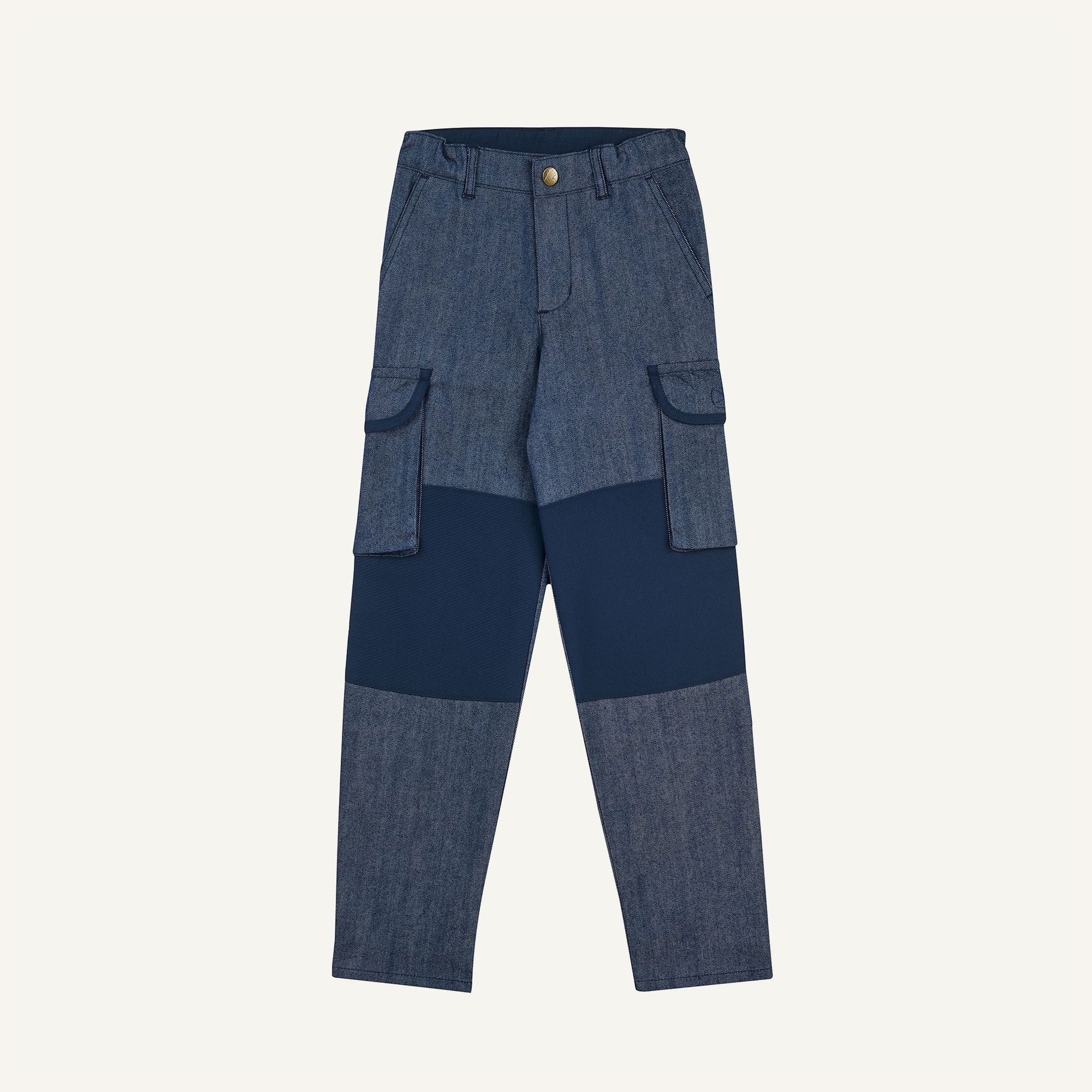 finkid-husky-kelkka-denim-jeanshose-denim-mitwachs image 1