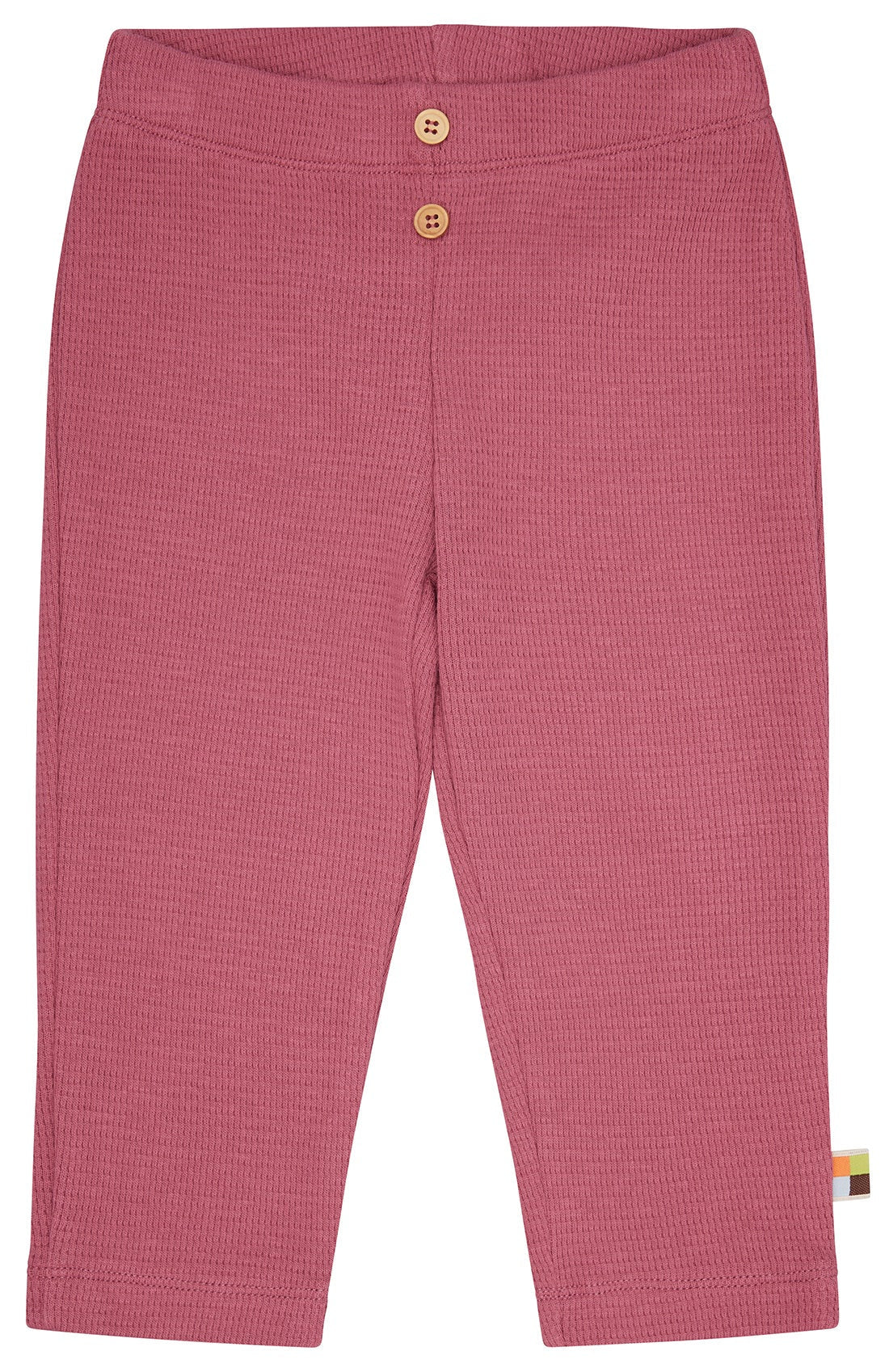 loud-proud-classics-hose-waffel-optik-baby-rouge-86-92-interlock image 1