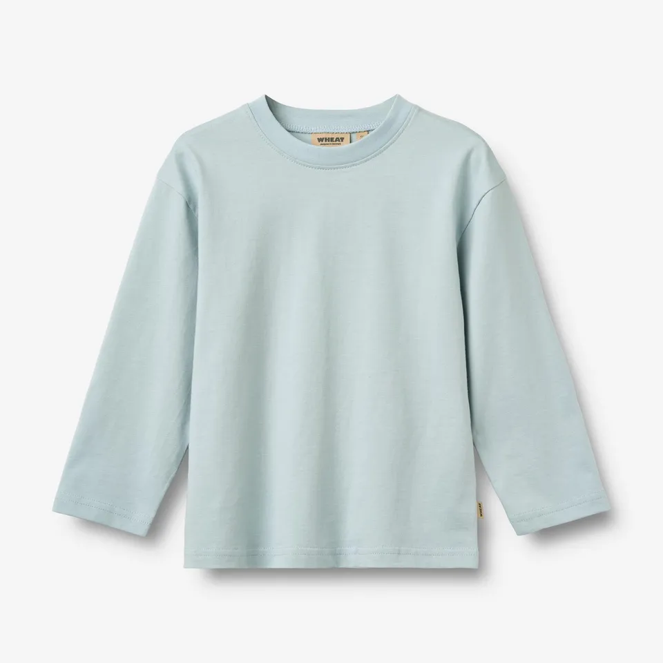 wheat-johan-langarmshirt-summer-sky-bio-baumwolle image 1