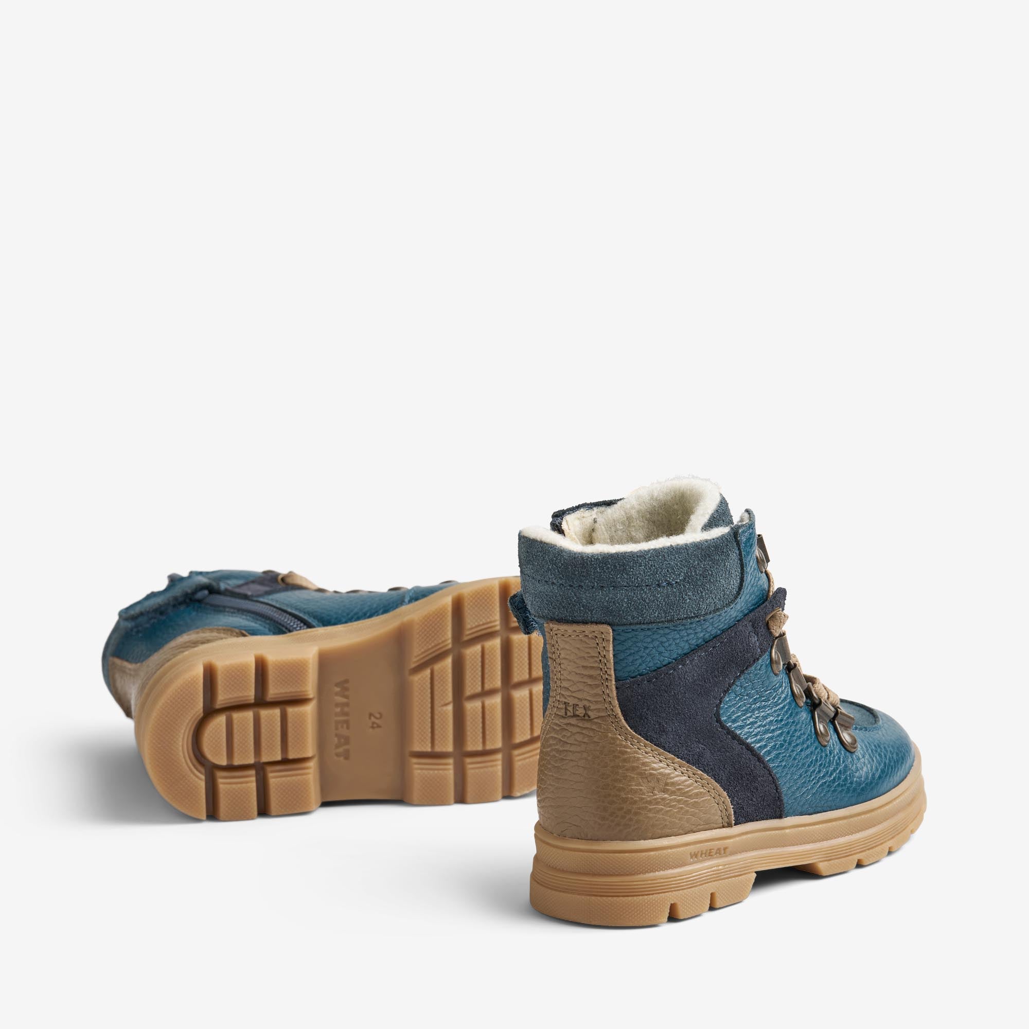 wheat-toni-hiker-tex-winterboot-dunkelpetroleum-leder image 2