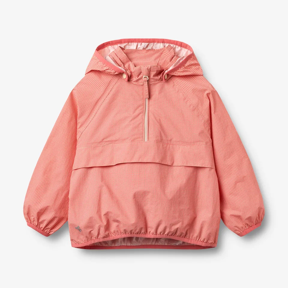 wheat-skyen-shelljacke-red-check-recycelt image 1