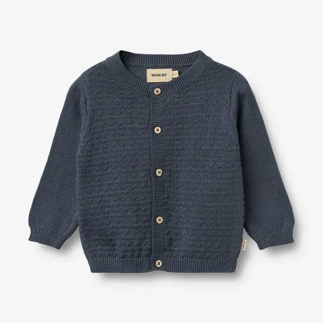 wheat-bj-rn-ink-strickjacke-bio-baumwolle-baby image 1