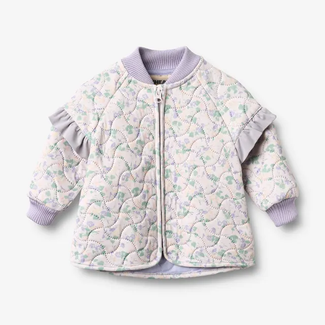 wheat-stjerna-thermojacke-purple-light-petunias-baby image 1