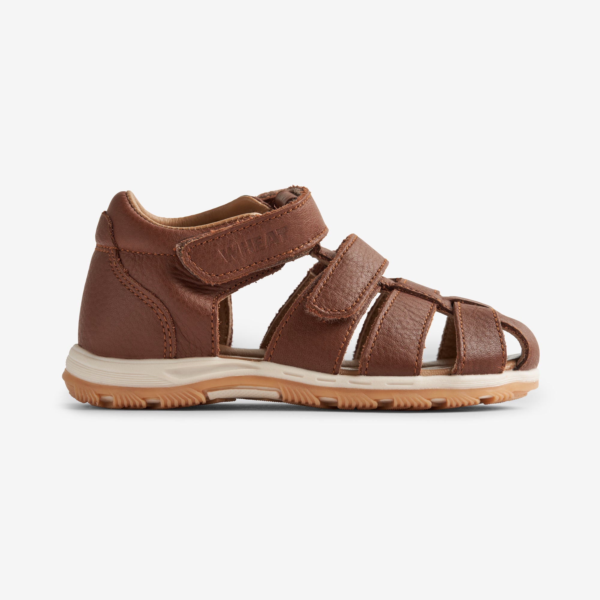 wheat-frei-sandalen-cognac-leder-kinder-klett image 4