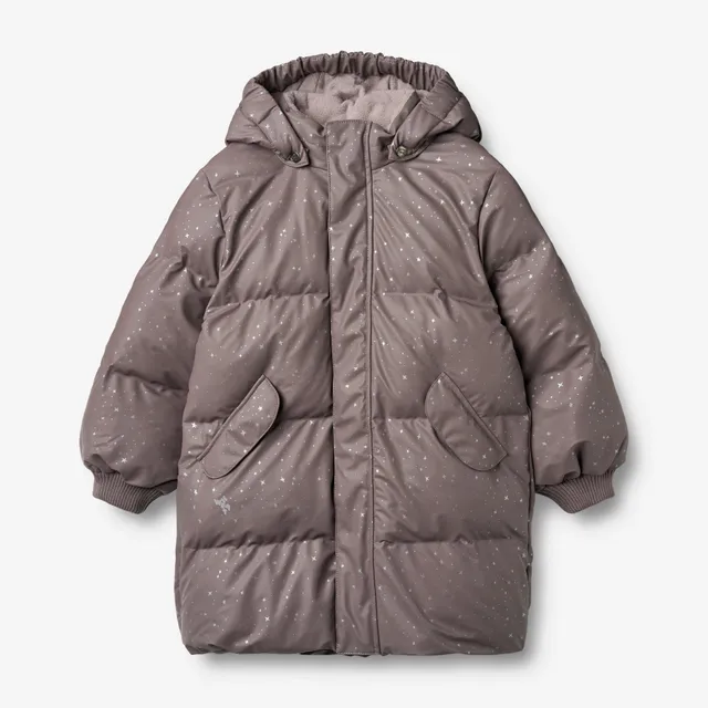 wheat-coast-puffer-jacke-lila-sterne-wasserdicht-128 image 1