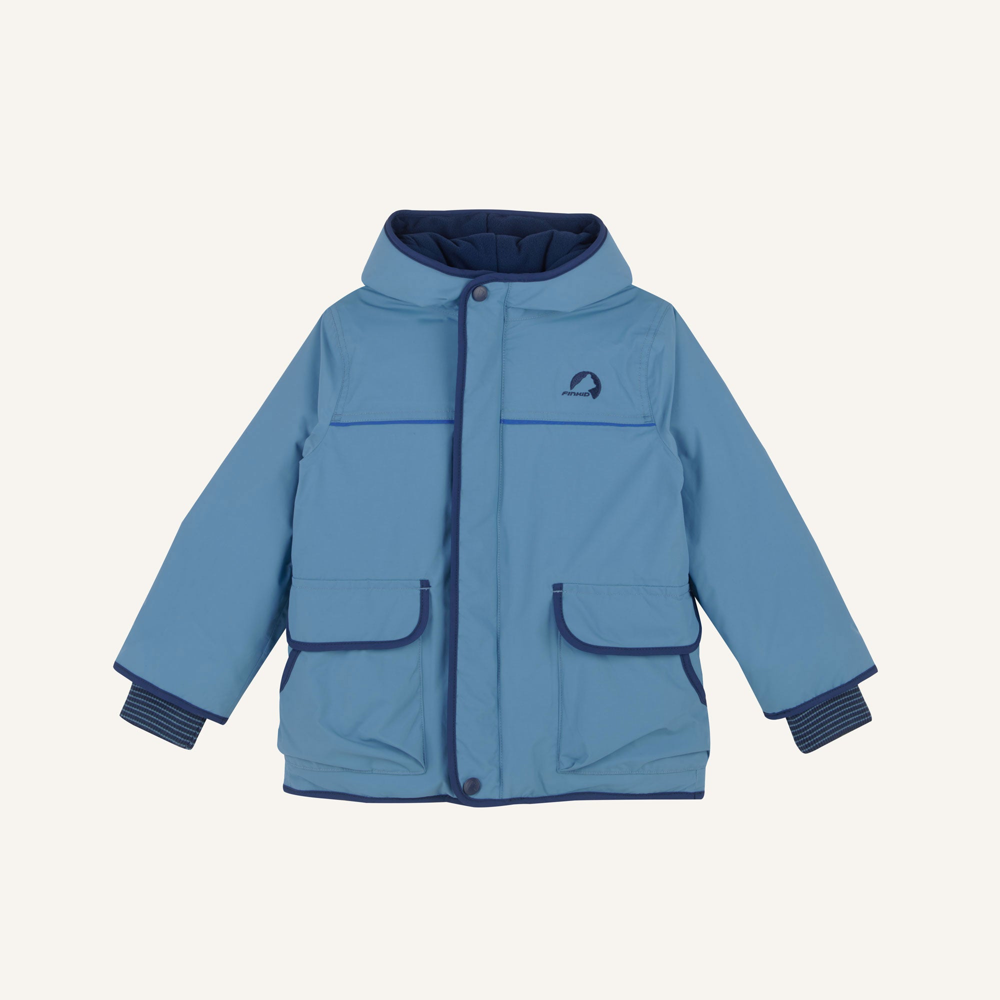 finkid-husky-talvi-sport-winterjacke-deep-water-denim-warm-gef-tterte-kinder-win image 1