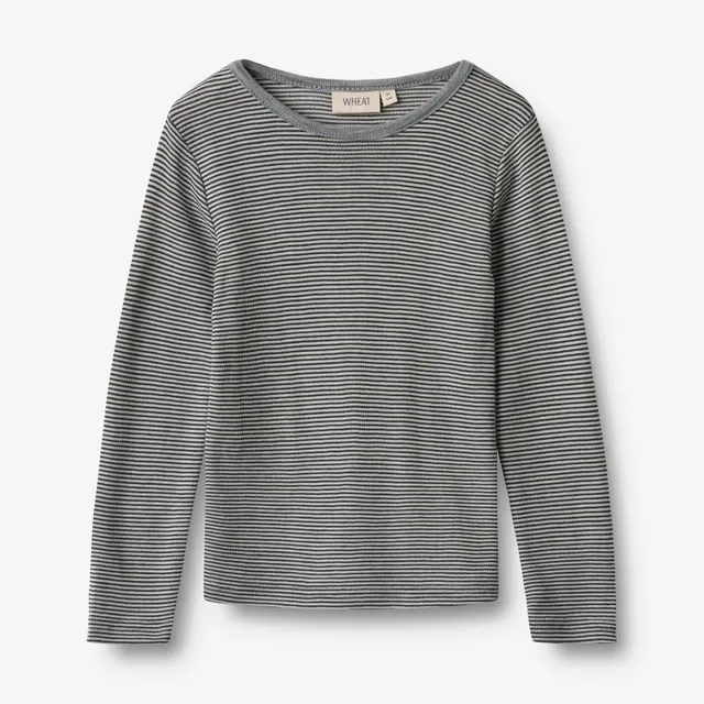 wheat-alfie-langarmshirt-wolle-navy-stripe-merino image 1