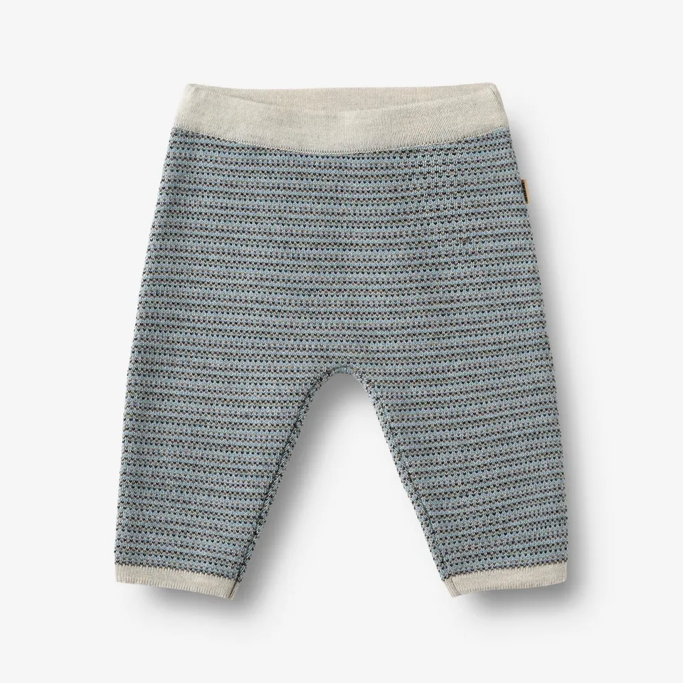 wheat-neel-strickhose-baby-bluey-merinowolle image 1