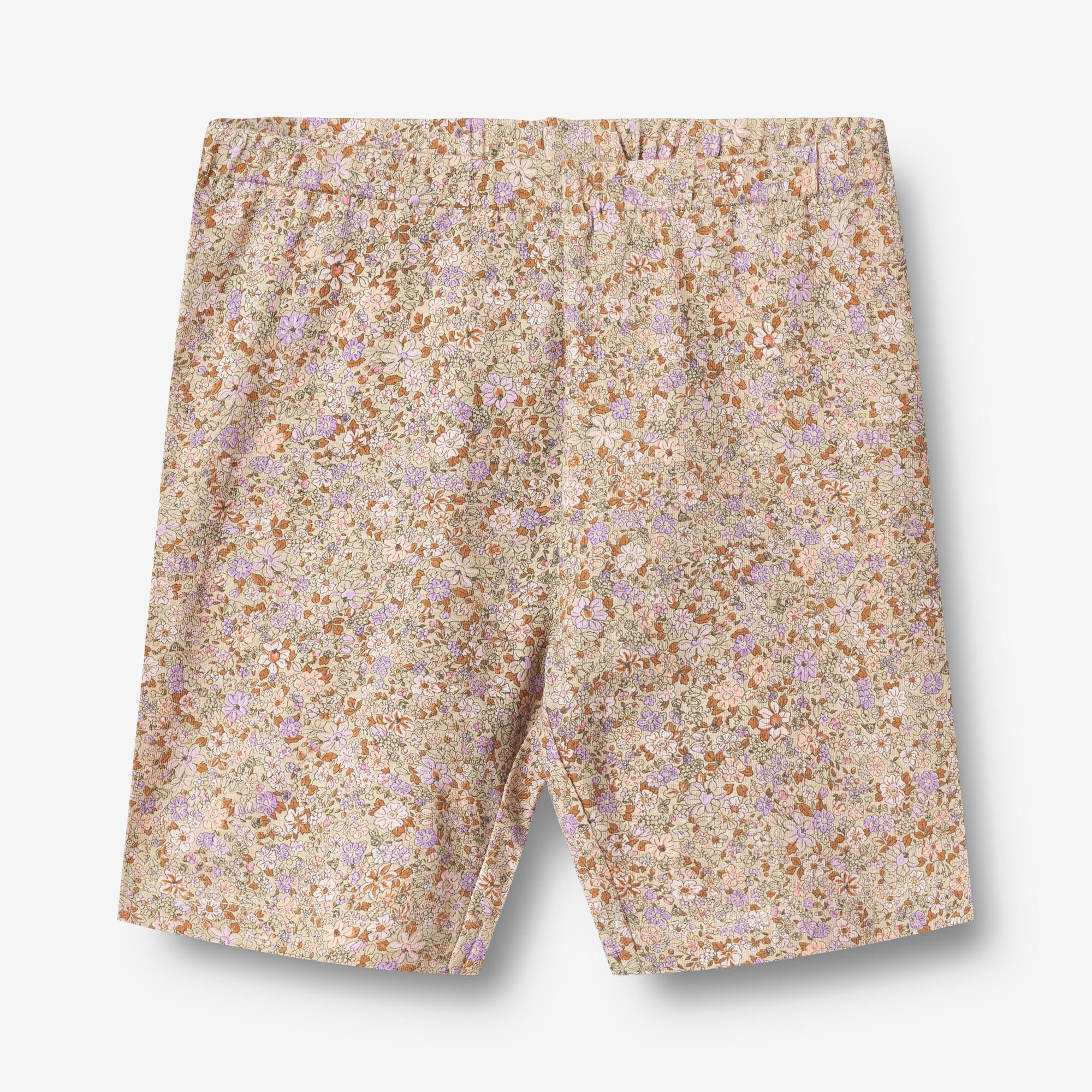 wheat-anne-bike-shorts-lilac-flower-meadow-jersey image 1