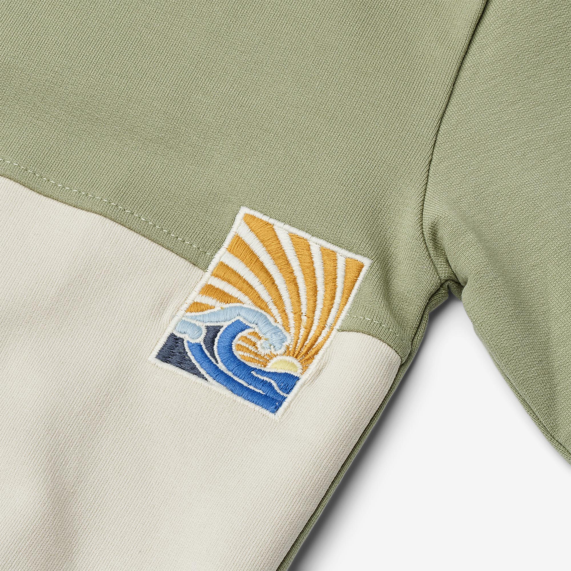 wheat-steff-sweatshirt-jungen-green-tea-bio image 4