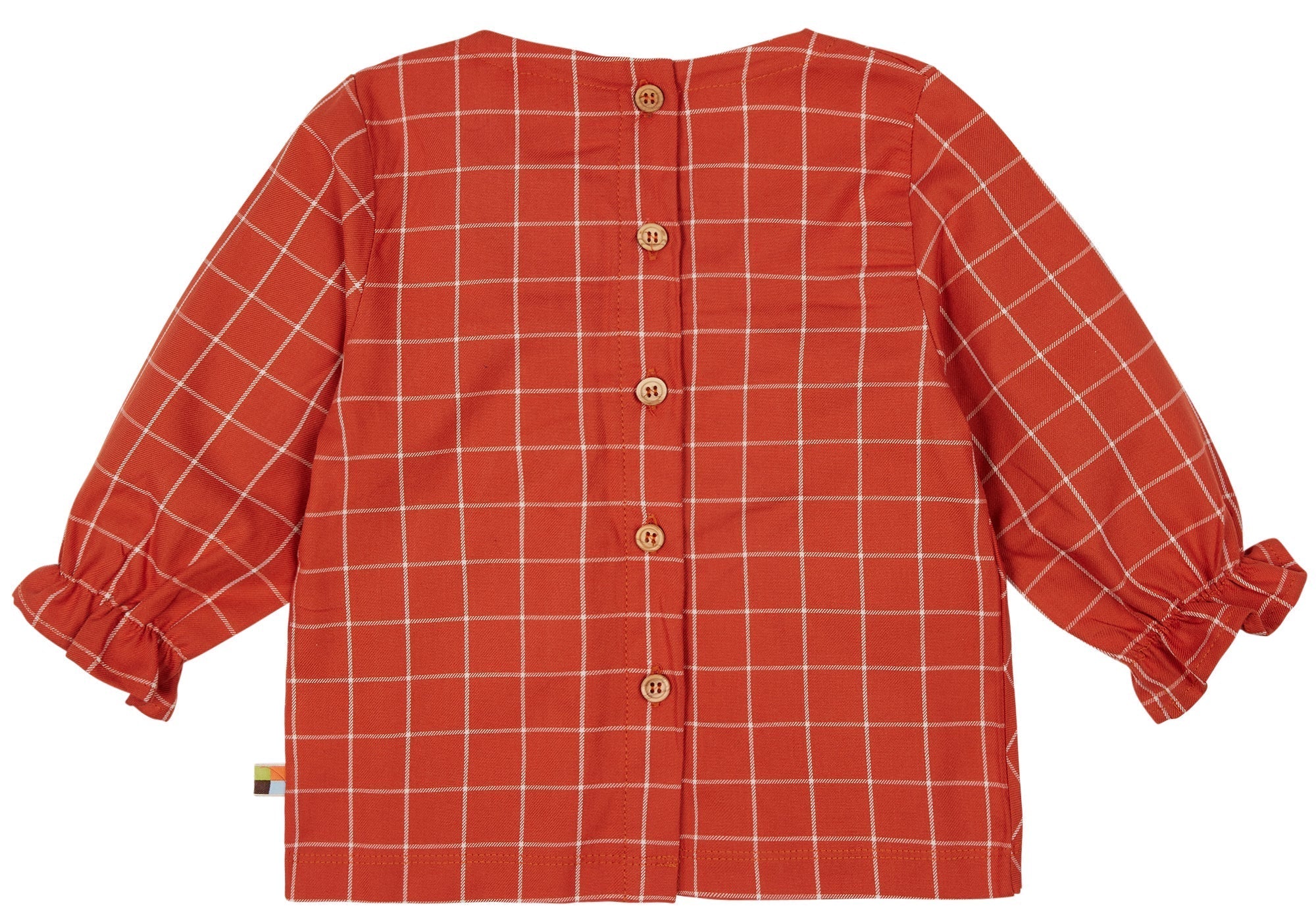 loud-proud-classics-karo-bluse-cinnamon-popeline image 2