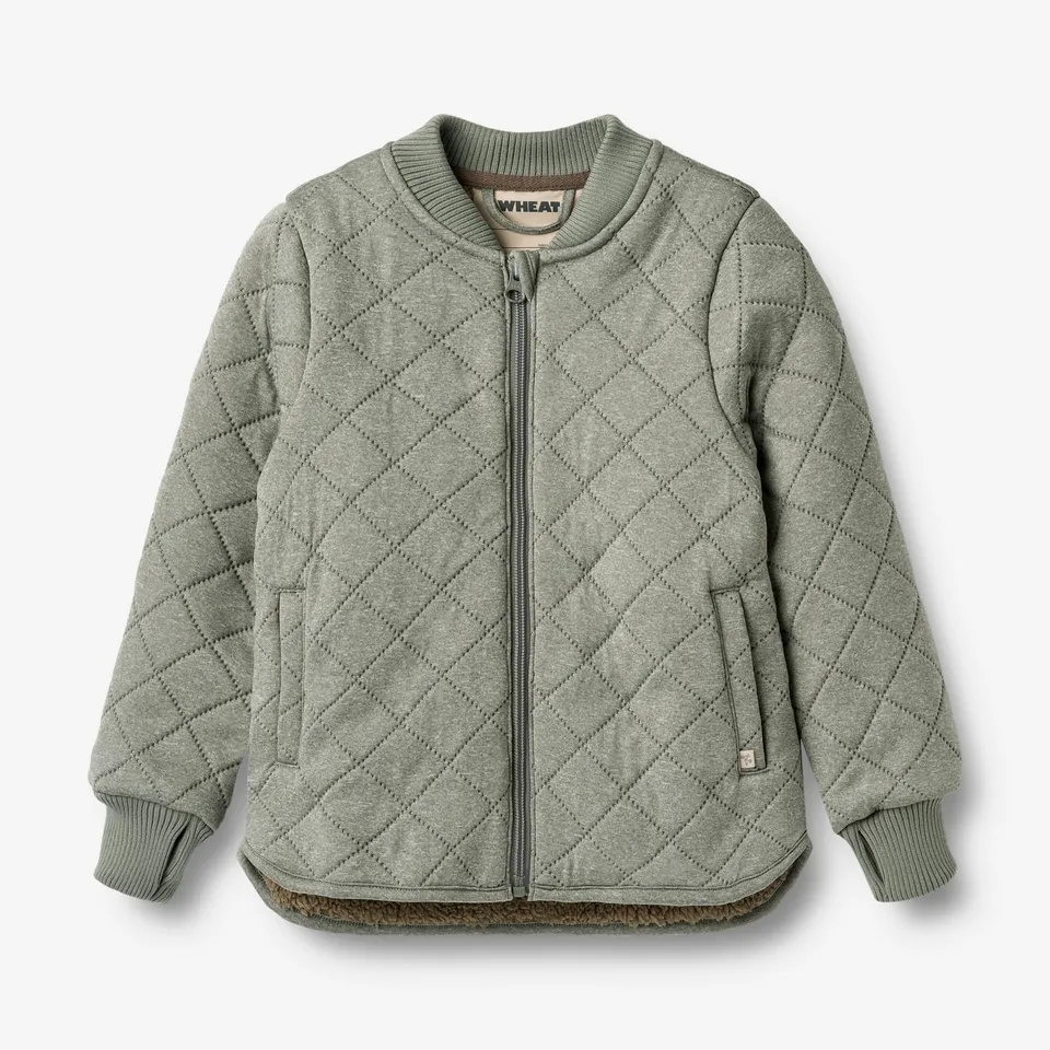 wheat-benni-thermo-jacke-thunder-melange-kinder image 1