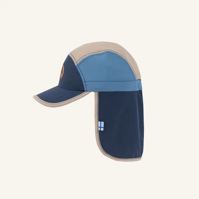 finkid-lakki-move-cap-deep-jungle-mix-m-upf-50-nacken image 1
