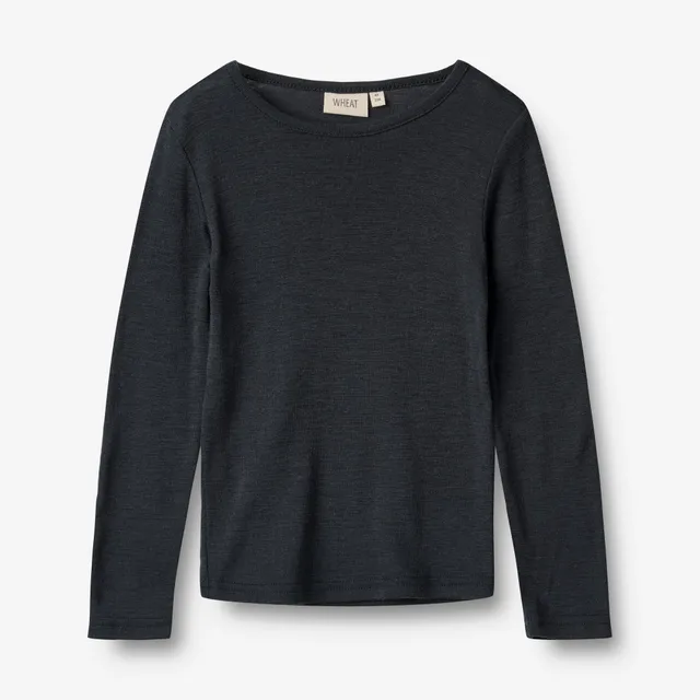 wheat-alfie-wollshirt-langarm-navy-merino image 1