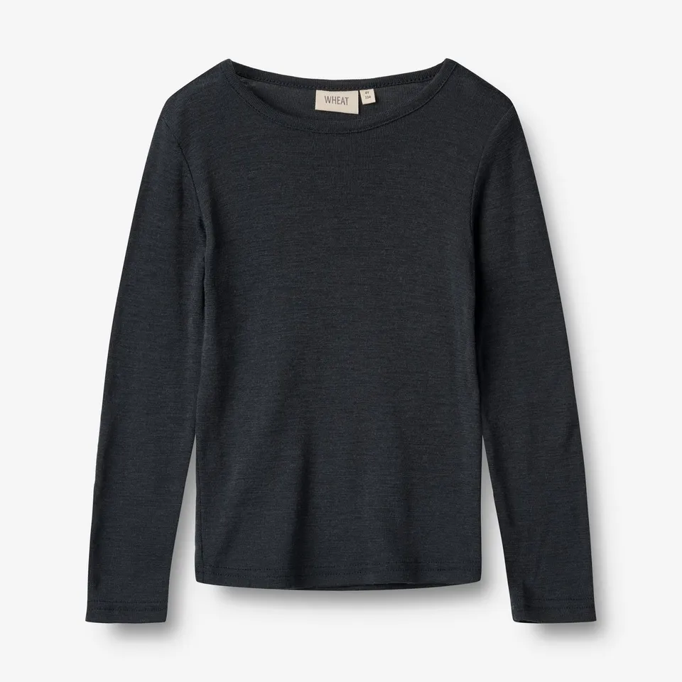 wheat-alfie-wollshirt-langarm-navy-merino image 1