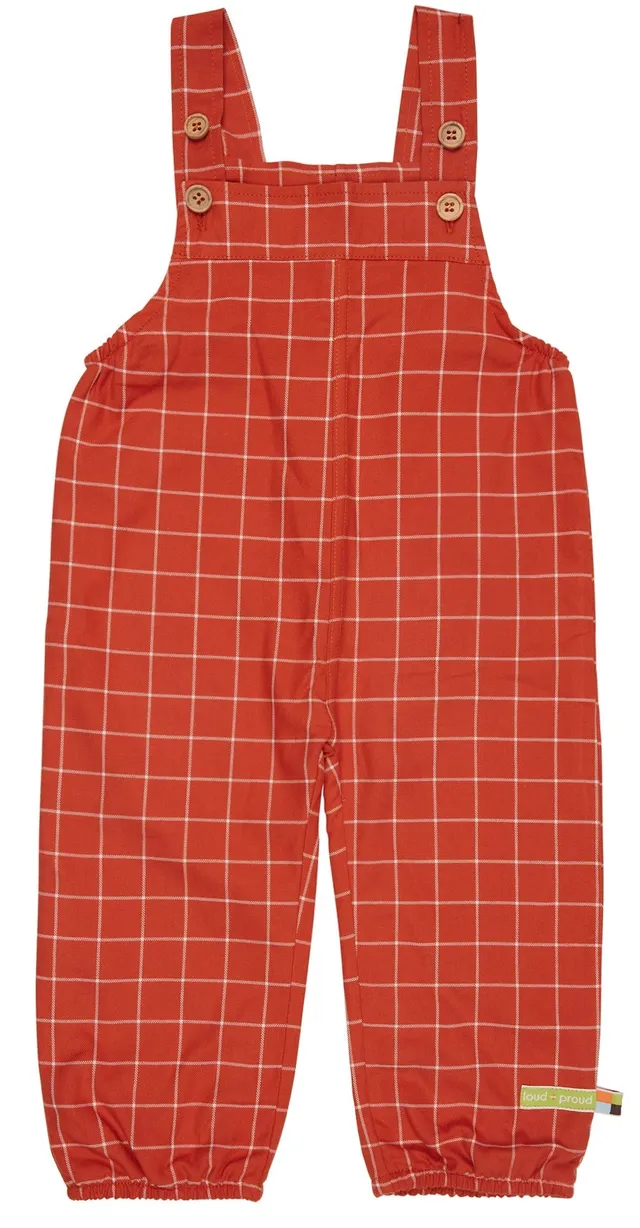 loud-proud-classics-karo-latzhose-cinnamon-74-80-popeline image 1