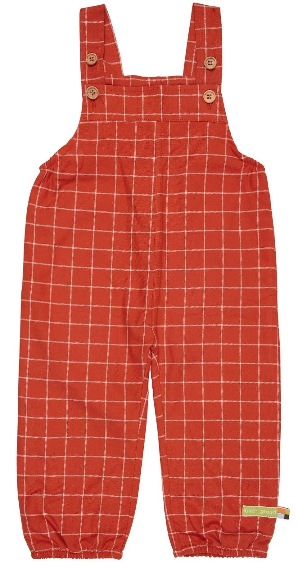 loud-proud-classics-karo-latzhose-cinnamon-74-80-popeline image 1