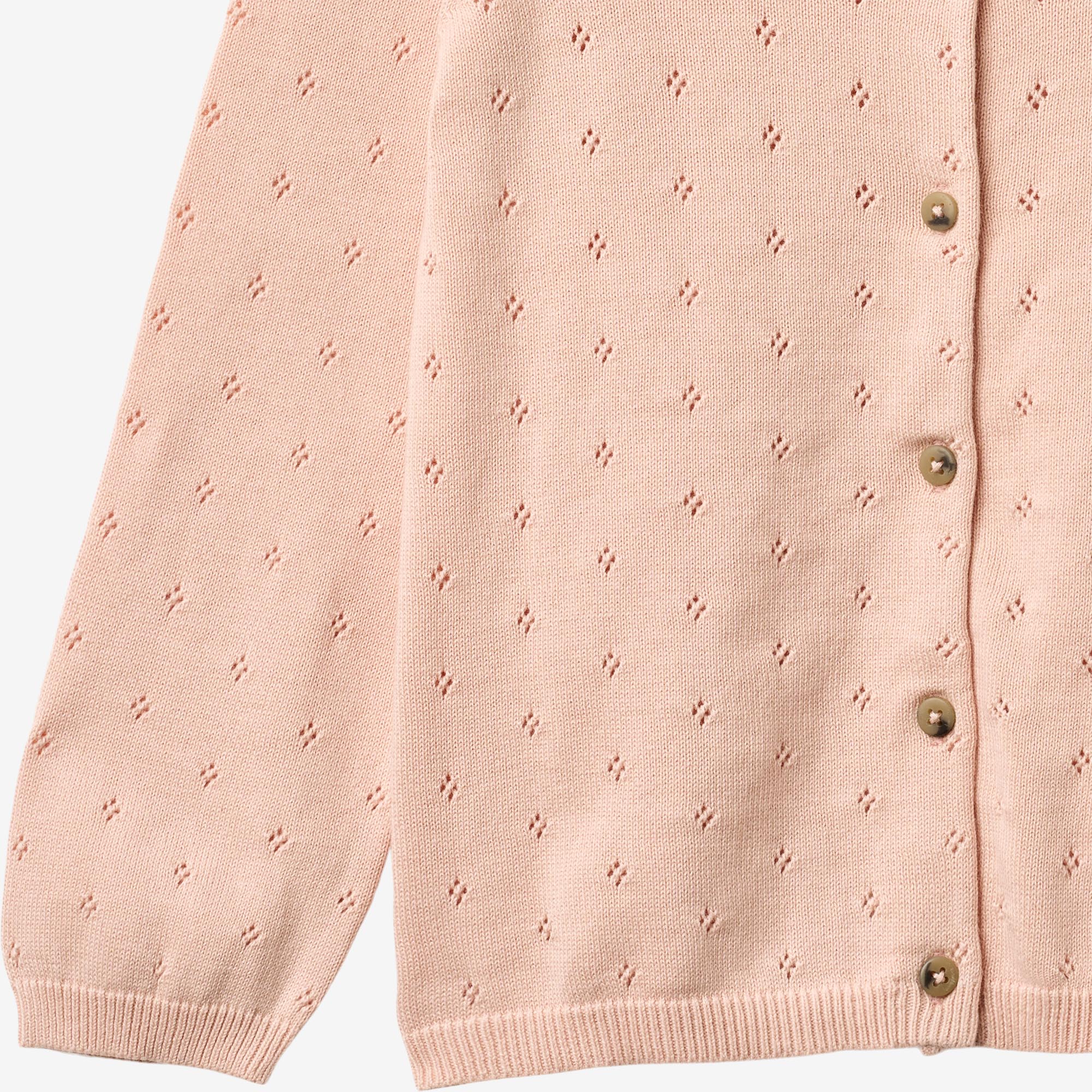 wheat-maia-strickjacke-powder-bio-baumwolle-knopfleiste image 3