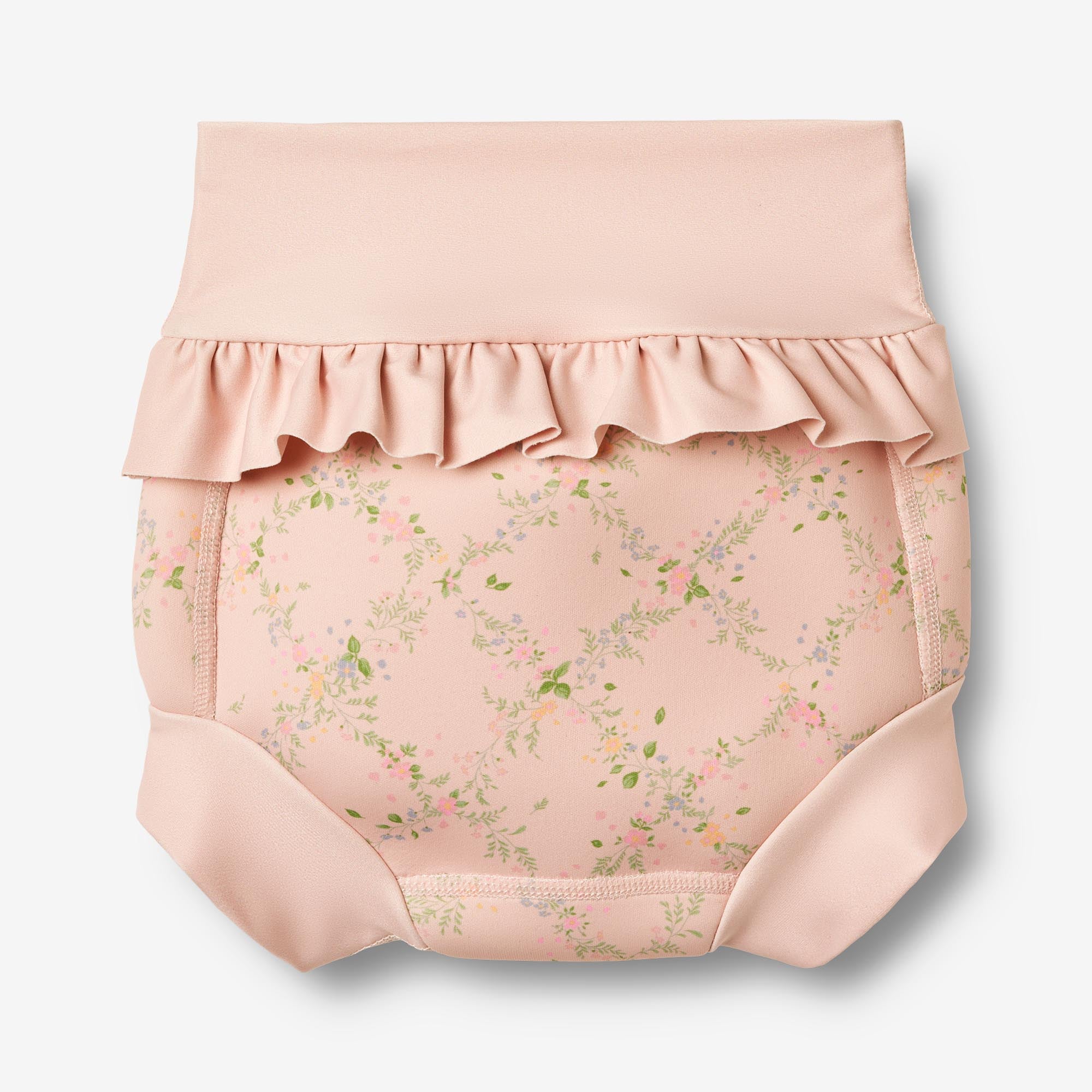wheat-rita-neopren-schwimmhose-powder-checked-flowers image 2