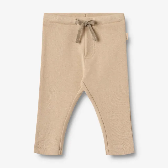 wheat-manfred-jerseyhose-warm-sand-baby-bio-baumwolle image 1
