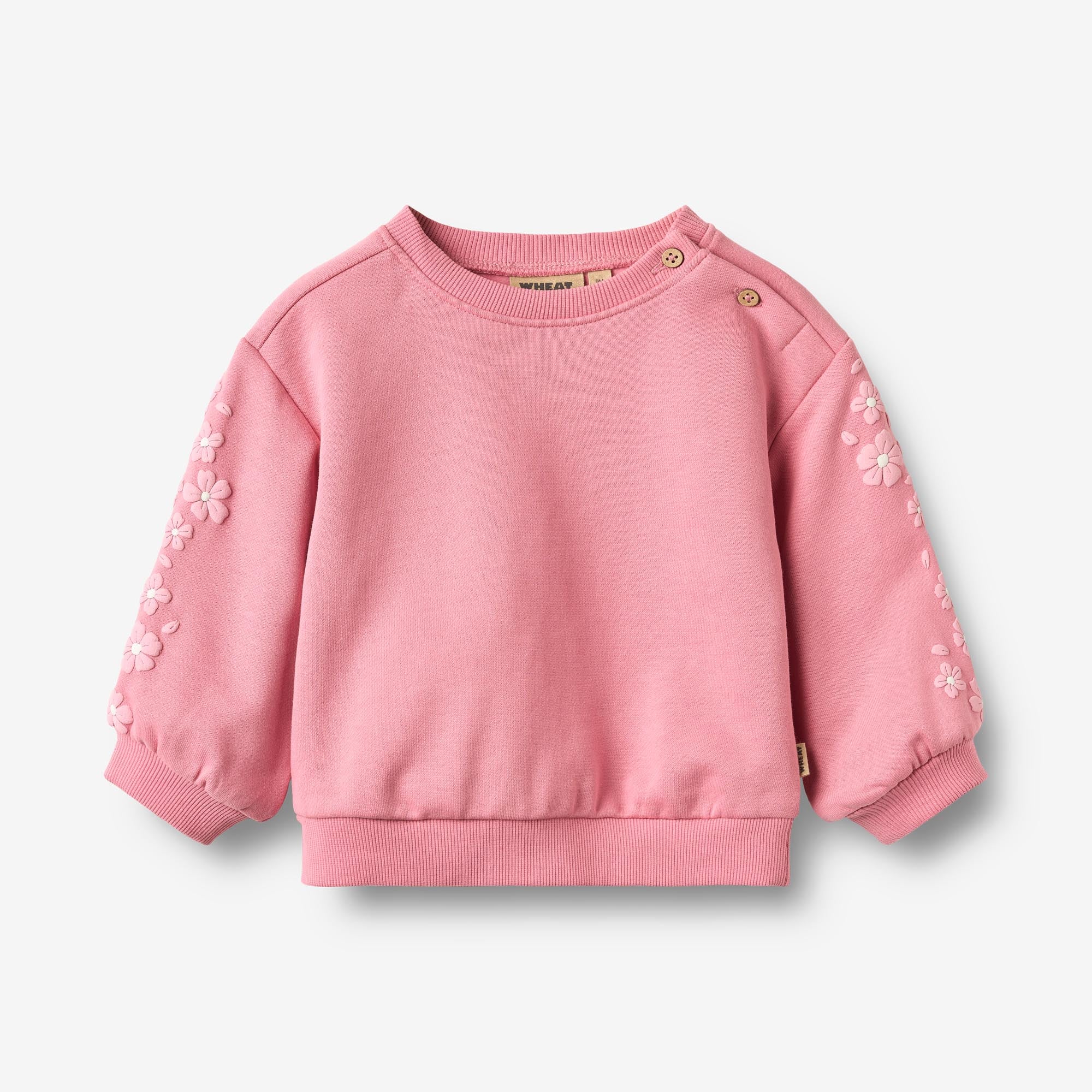 wheat-eliza-sweatshirt-wild-rose-bio-baby image 1
