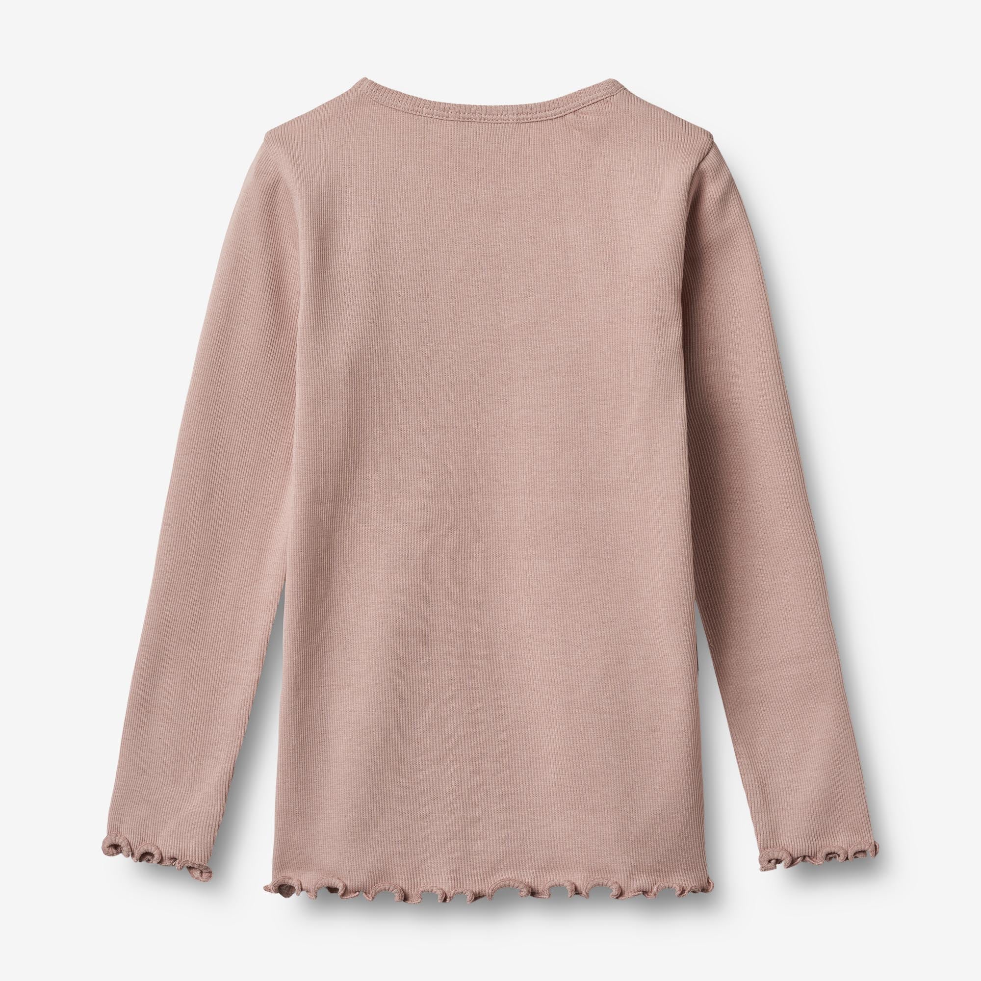 wheat-ida-t-shirt-langarm-shirt-rose-powder-bio-baumwolle image 2