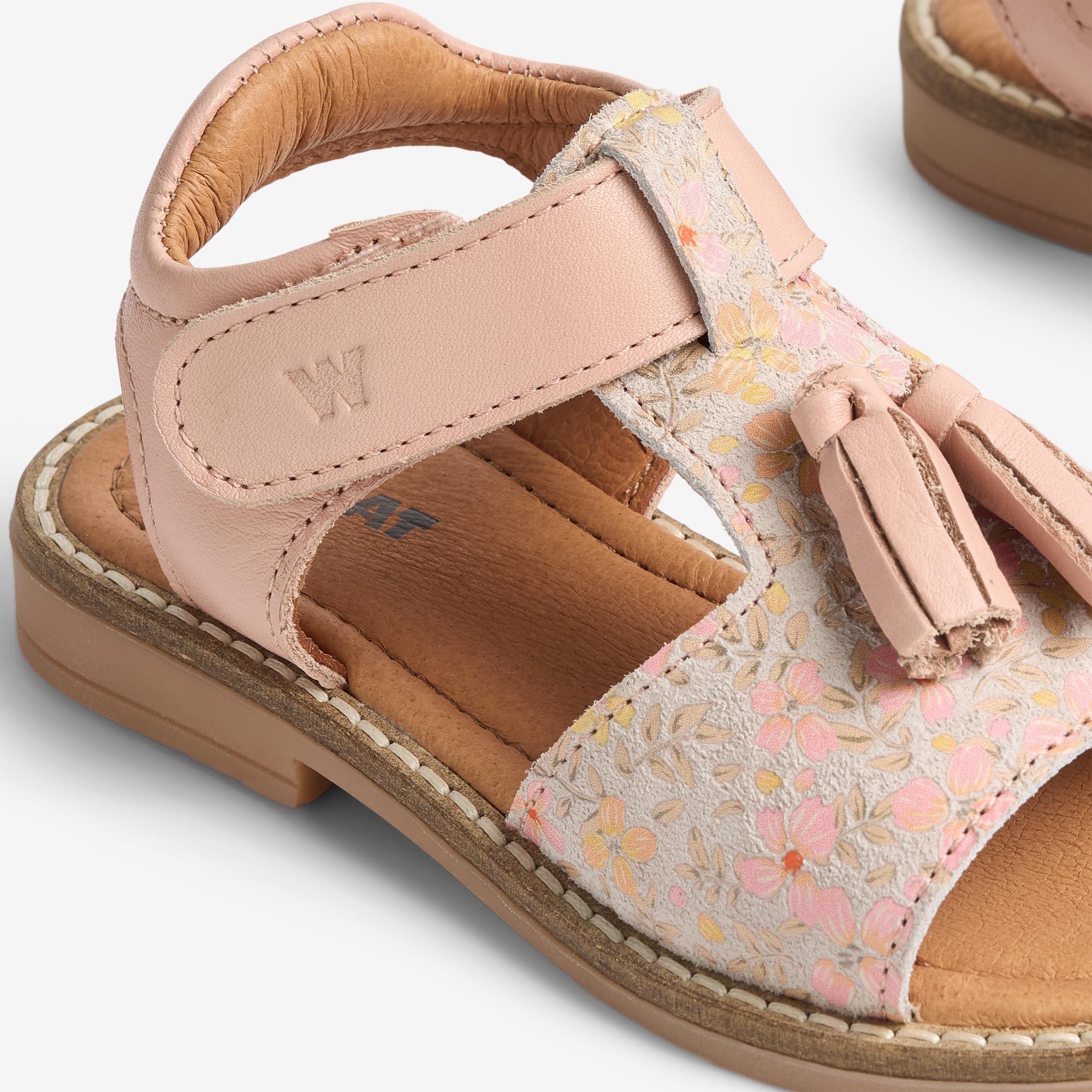 wheat-pil-sandale-coral-flowers-leder image 4