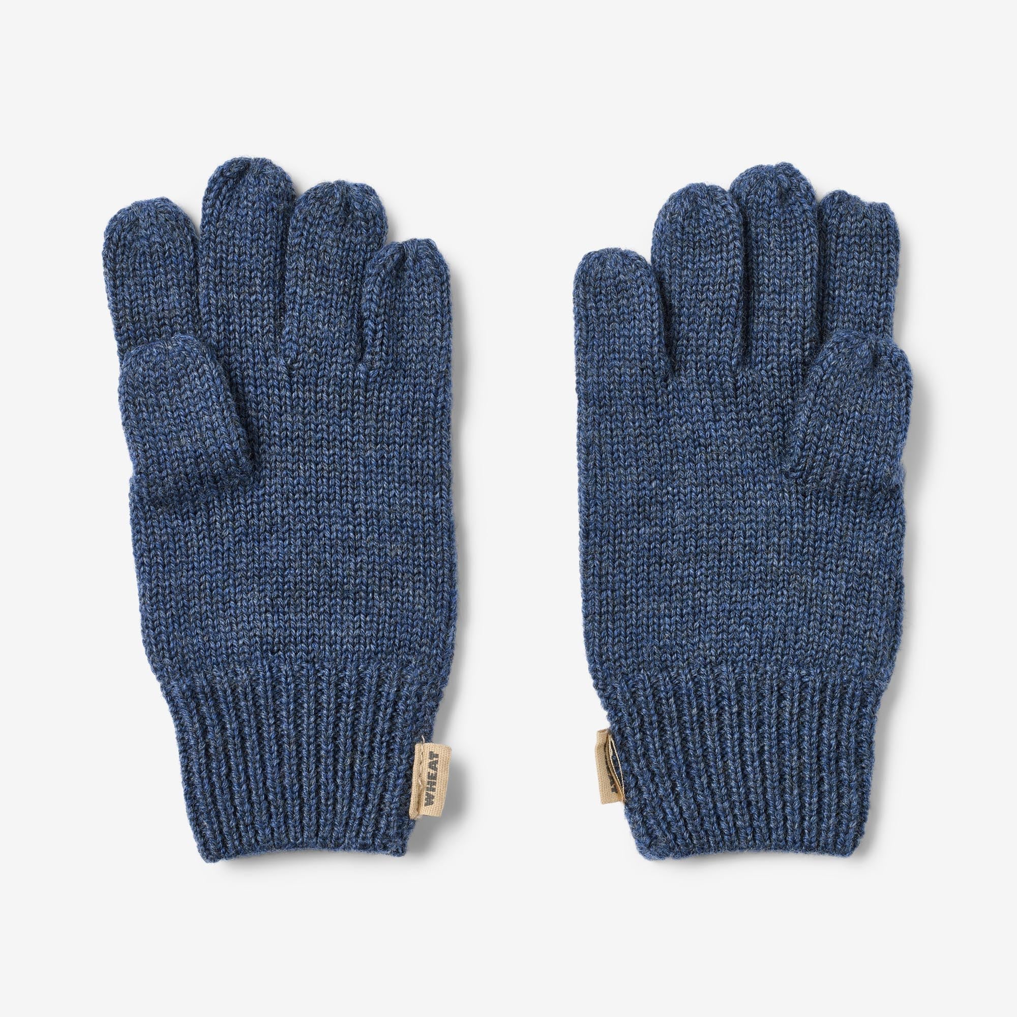 wheat-bobbe-fingerhandschuhe-ink-melange-merinowolle image 2