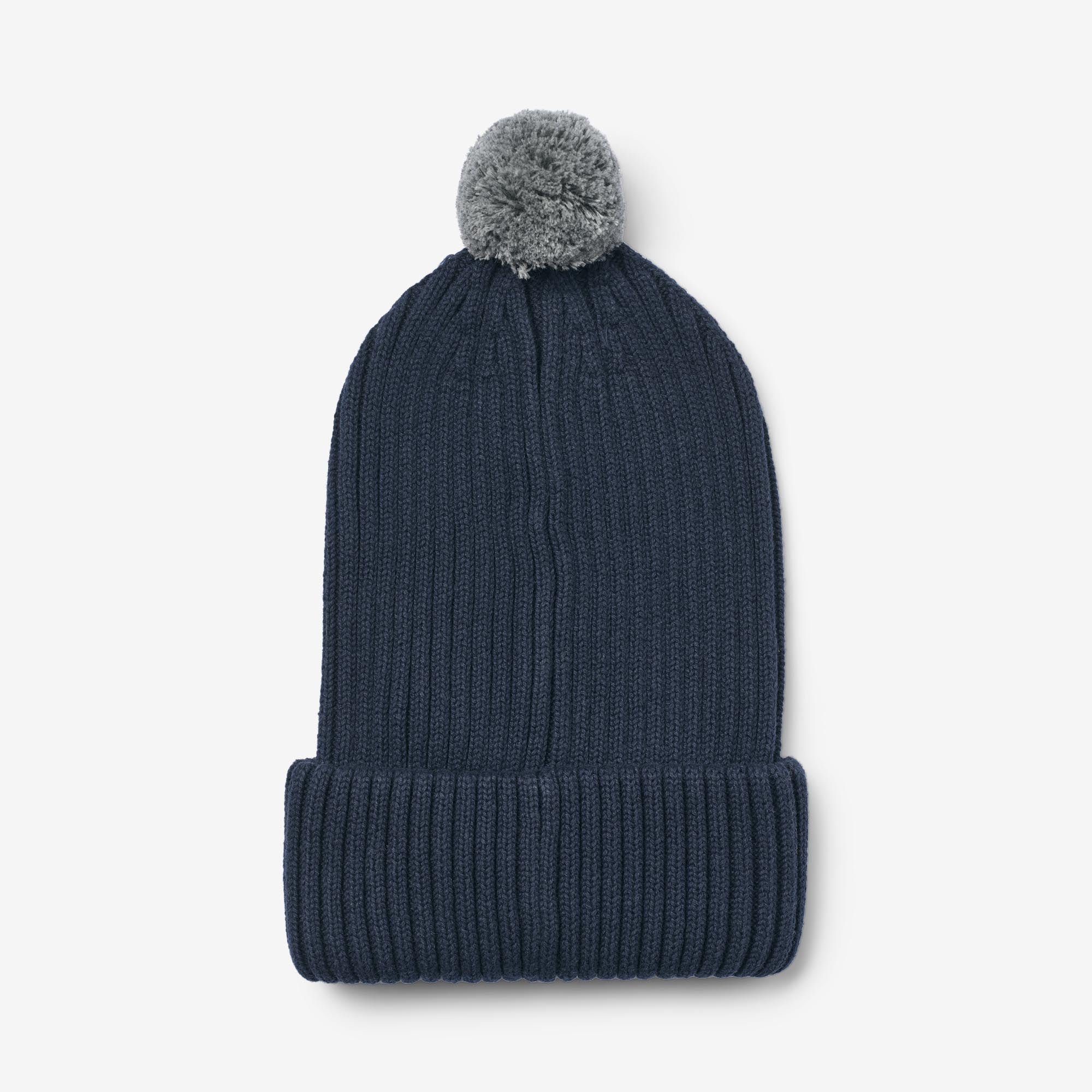 wheat-habar-beanie-kinderm-tze-ink-melange-bio-baumwolle image 4