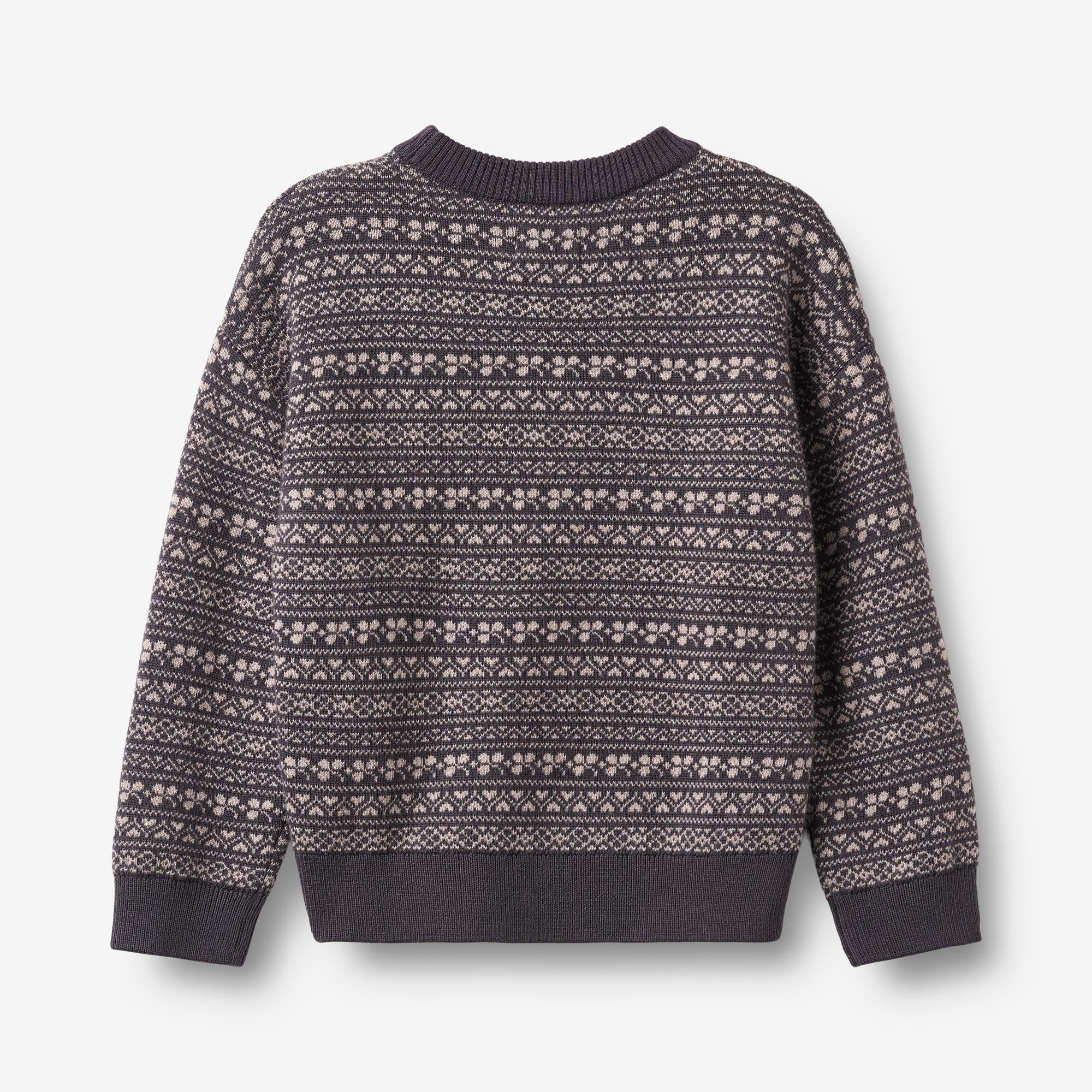 wheat-elias-jacquard-pullover-merinowolle-grey-plum image 2