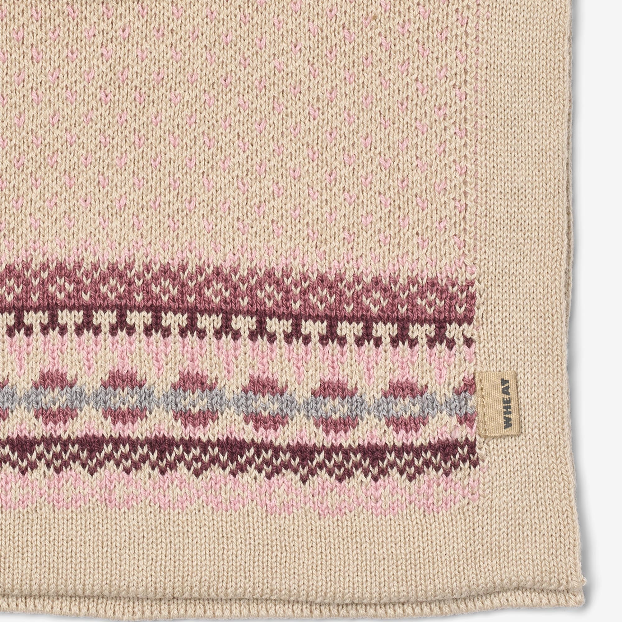 wheat-jacquard-neckwarmer-stoffe-halsw-rmer-rose-bio image 2