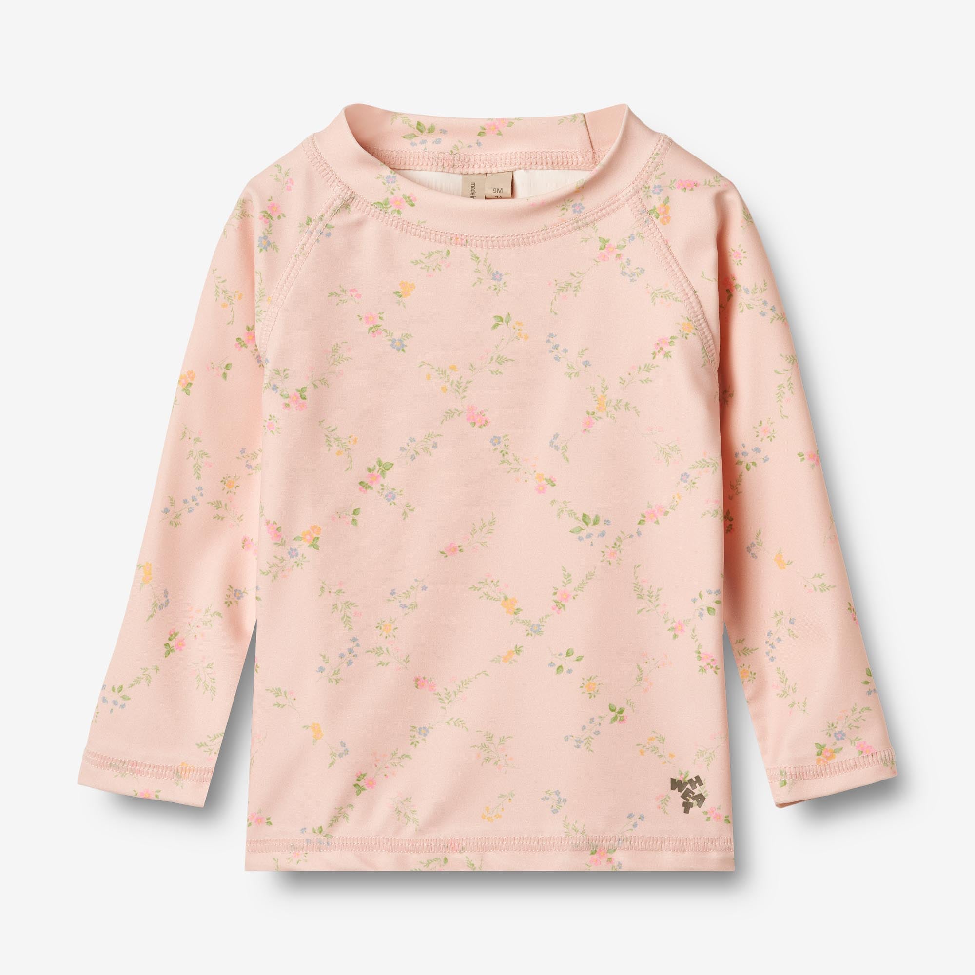 wheat-dilan-badeshirt-baby-uv-40-blumenmuster image 1