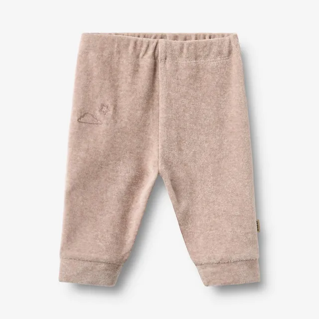 wheat-soft-pants-shiloh-sky-melange-rose-baby-hose-samt image 1