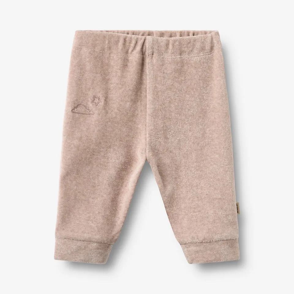 wheat-soft-pants-shiloh-sky-melange-rose-baby-hose-samt image 1