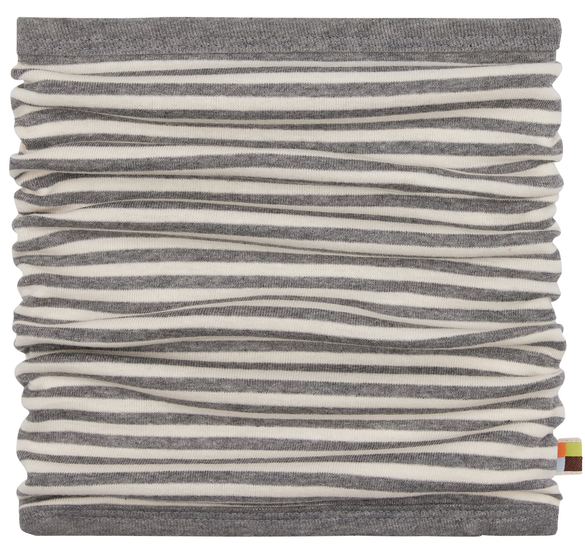loud-proud-classics-set-m-tze-schlauchschal-grey-86-92-streifen image 4