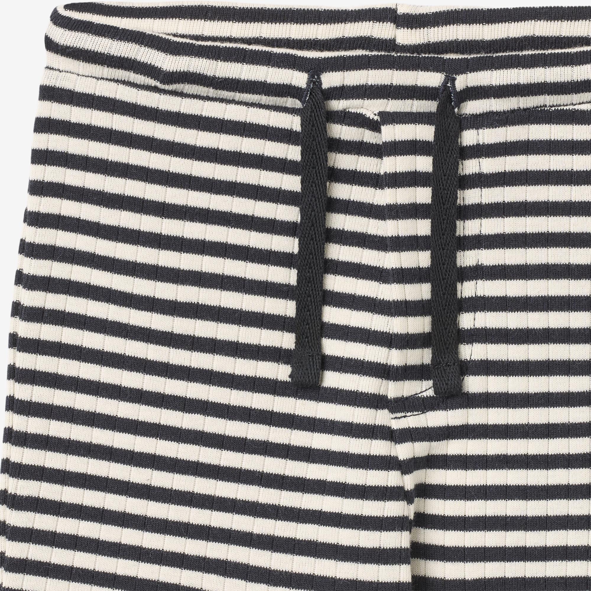 wheat-manfred-jersey-pants-babyhose-navy-rib-stripe-bio image 3