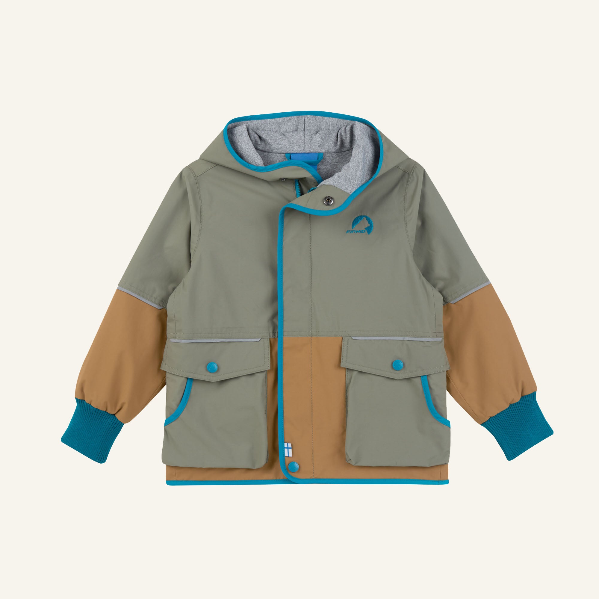 finkid-husky-kiva-move-sommerjacke-vetiver-mosaic-10-000-mm image 2