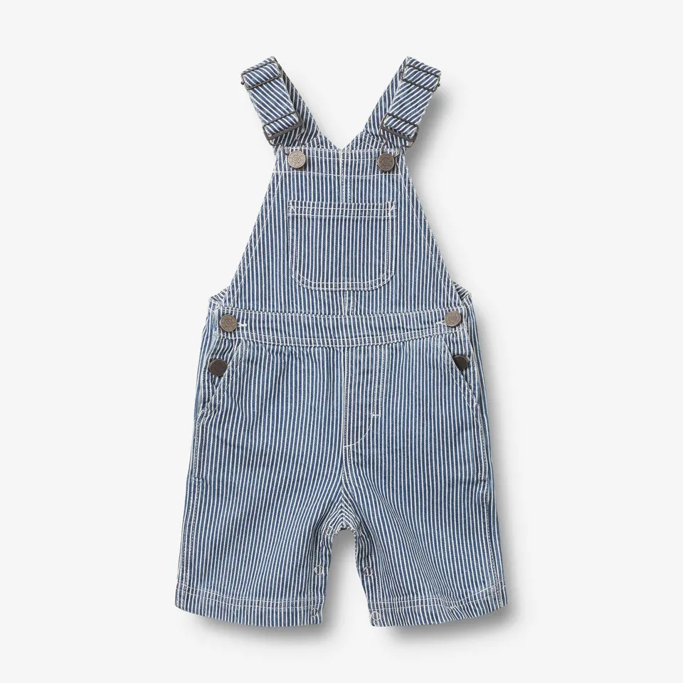 wheat-lykke-latzhose-babylatzhose-denim-stripe-bio image 1