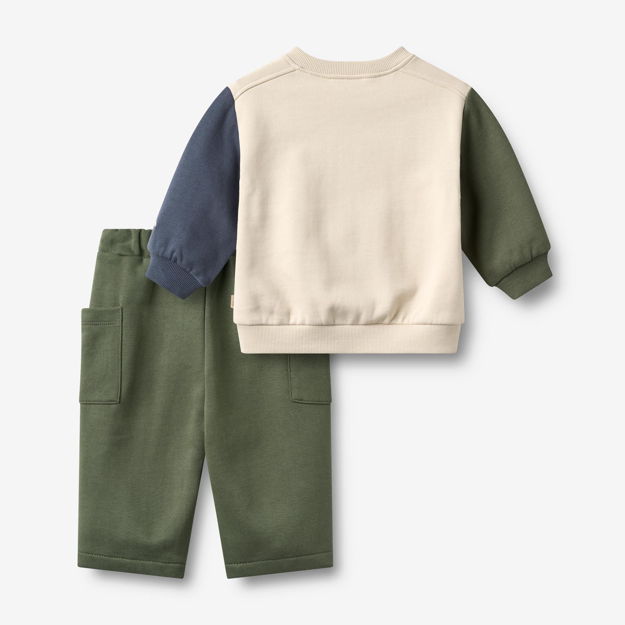 wheat-elliot-sweatset-baby-offwhite-bio-baumwolle image 2