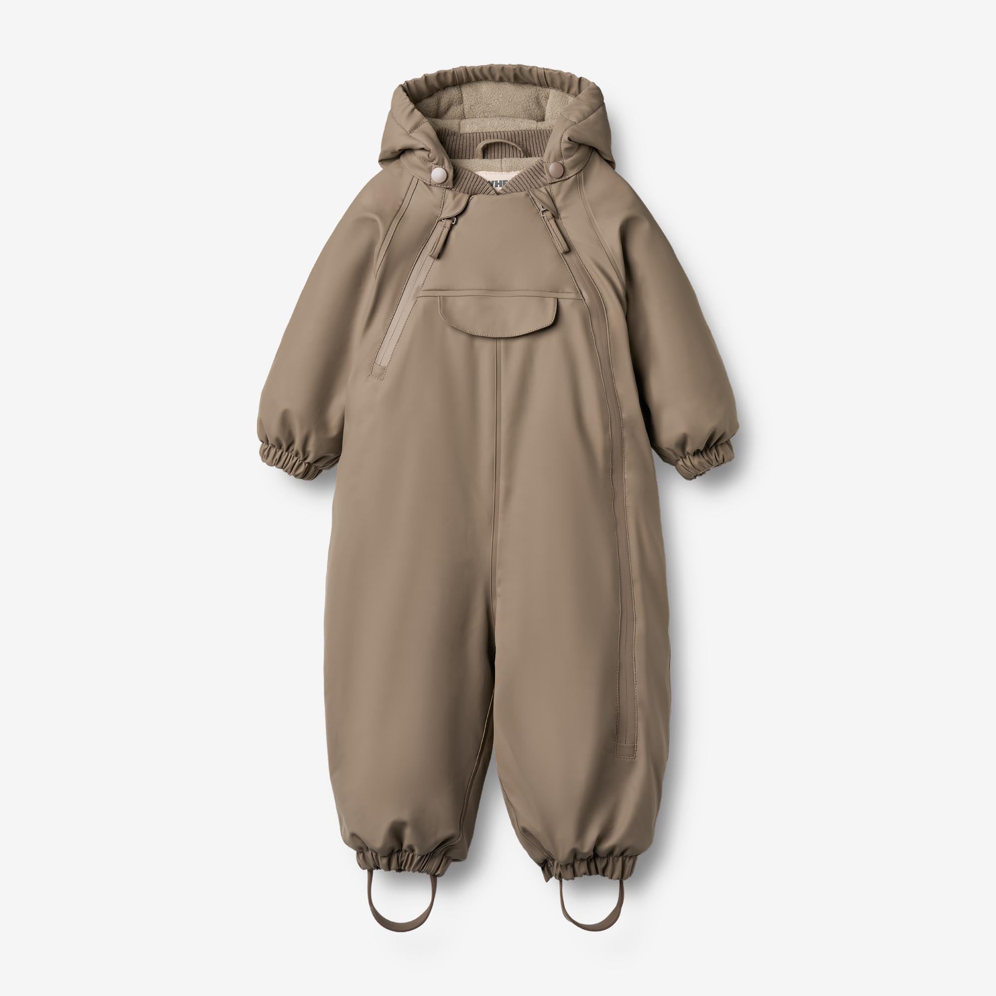 wheat-evig-wintersuit-dry-wood-wasserdicht-baby image 1