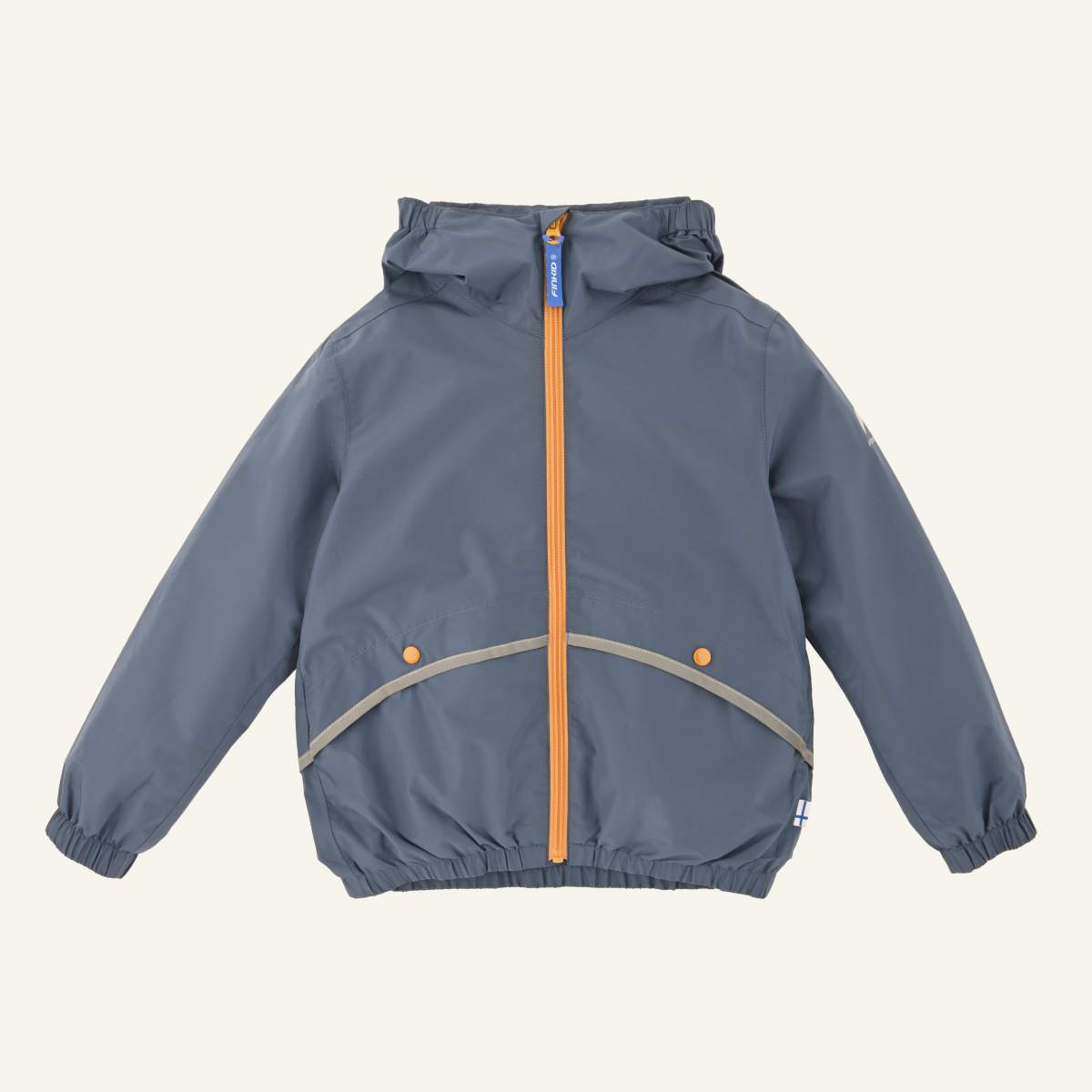 finkid-timi-air-regenjacke-lava-110-120-wasserdicht image 2