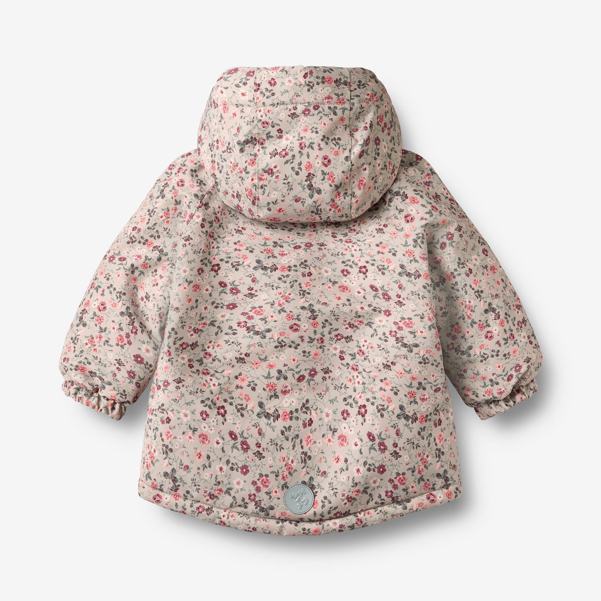 wheat-sascha-jacke-baby-grey-moon-flowers-wasserdicht image 2