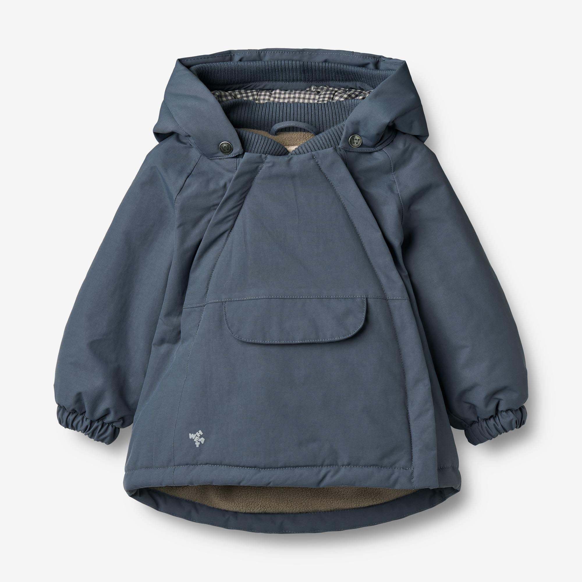 wheat-sascha-jacke-greyblue-wasserdicht-baby-recycelt image 3