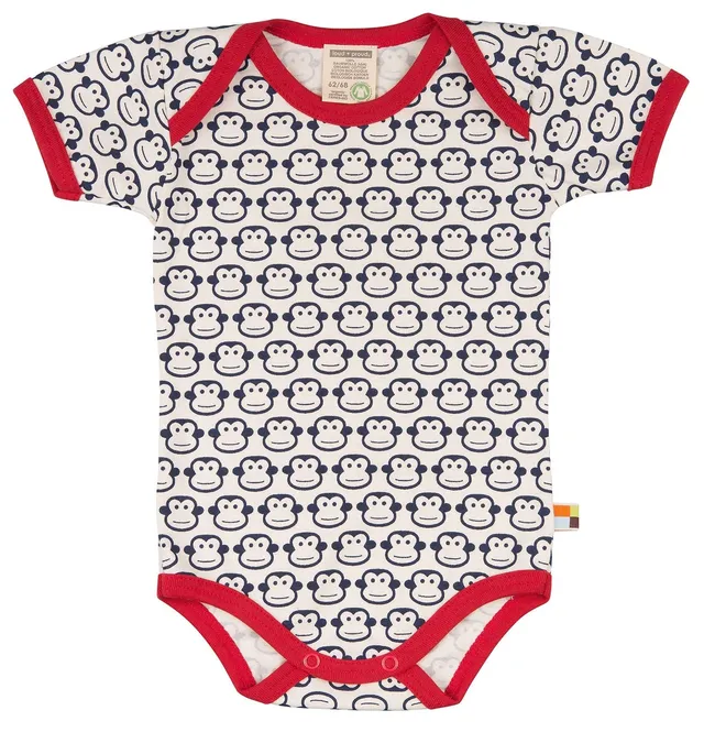 loud-proud-classics-body-kurz-druck-body-navy-62-68-kurzarm image 1